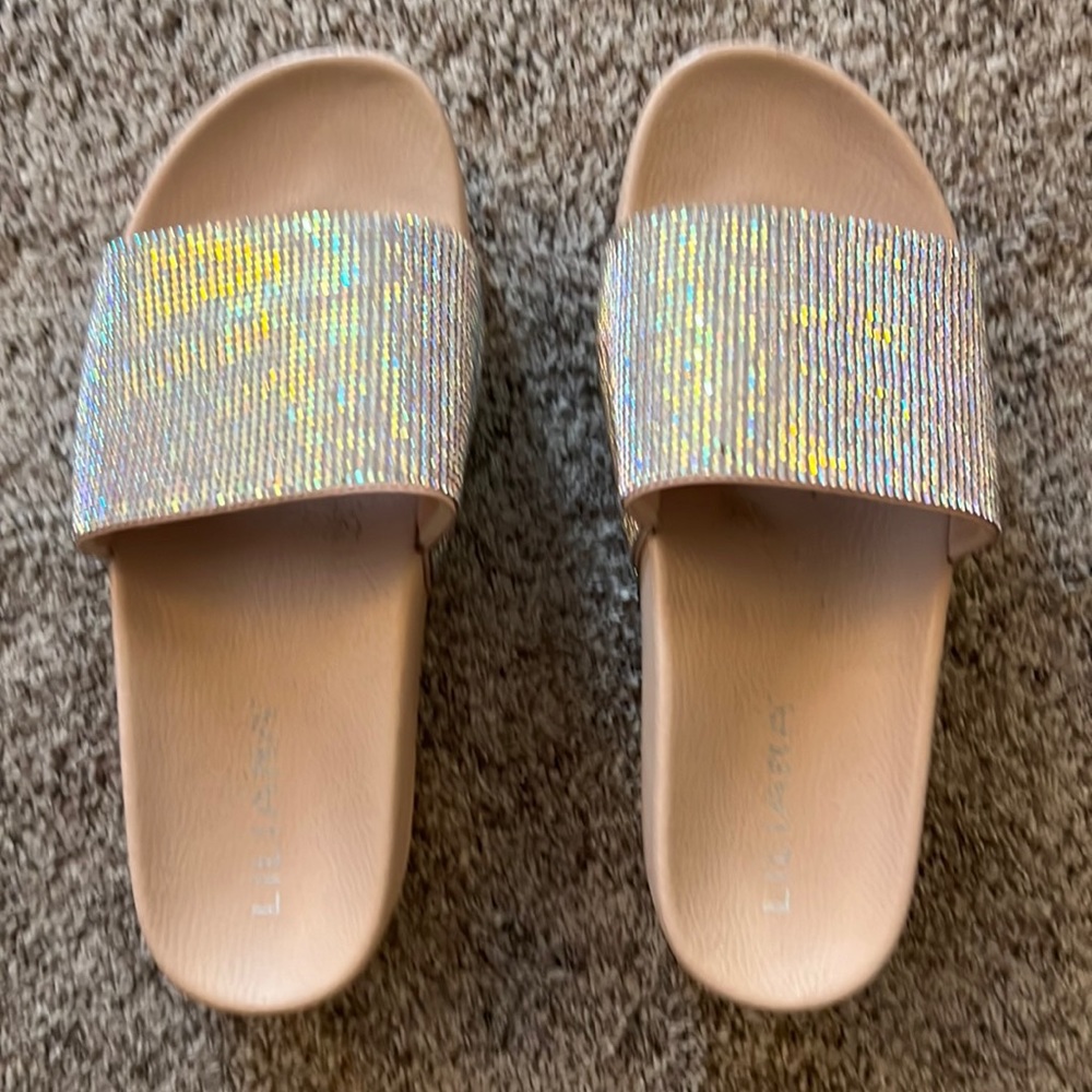 Rhinestone slides